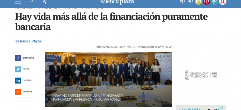 Hay vida más allá de la financiación puramente bancaria